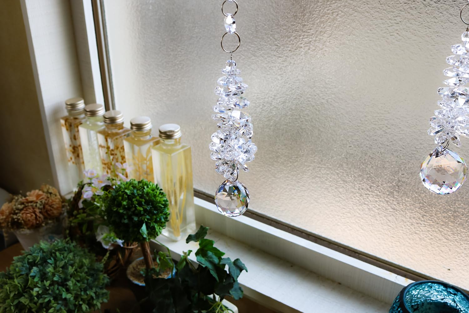Amazon.co.jp: [Asfour社製] Crystal Tower 30mm サンキャッチャー